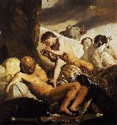 CAMPEN, Jacob van Argus, Mercury and Io oil painting artist